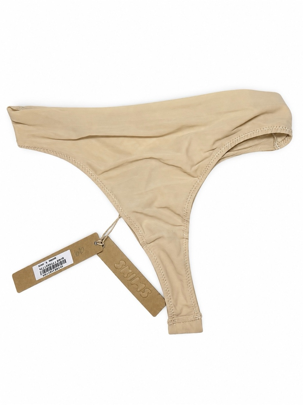 SKIMS Beige Thong Panty
